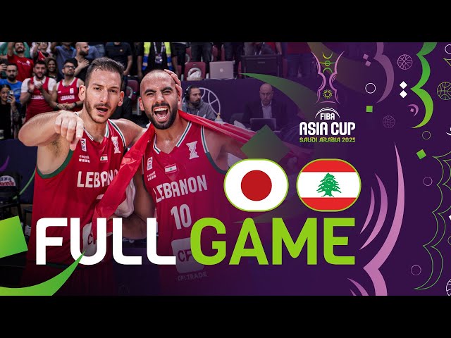 libanon verslaat japan en bereikt de kwartfinales van het aziatisch basketbaltoernooi, een belangrijke mijlpaal voor het team.
