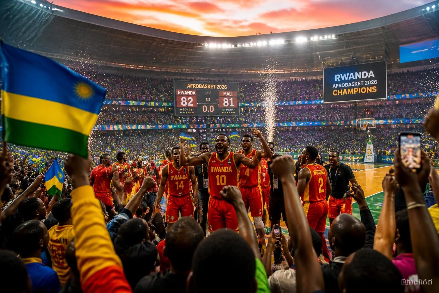 de basketball africa league 2026 bracht geschiedenis met rwanda dat zijn allereerste continentale titel veroverde, een mijlpaal voor het afrikaanse basketbal.