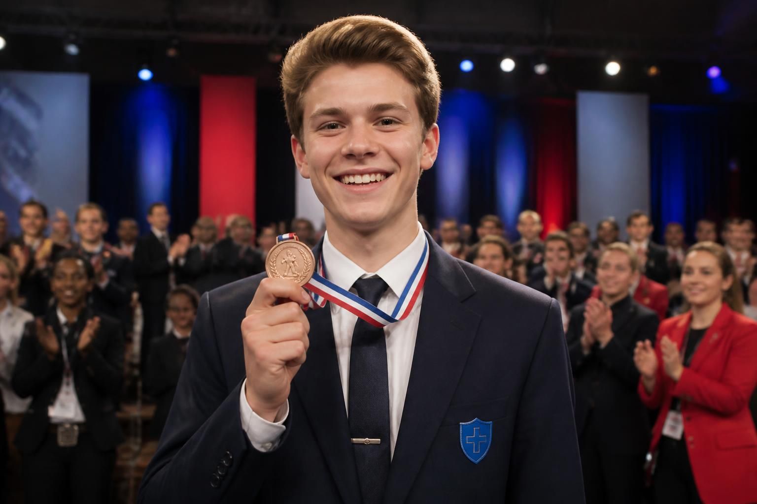 nic-student wint bronzen medaille op nationale skillsusa-wedstrijd en toont uitzonderlijke vaardigheid en toewijding.