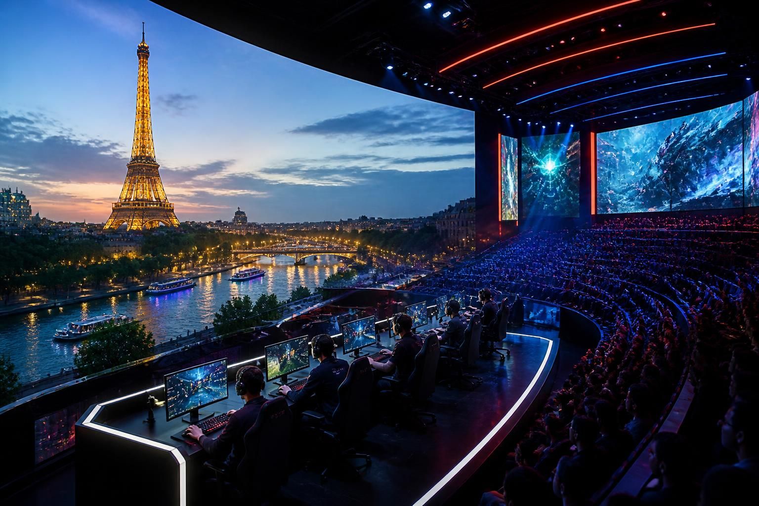 ontdek hoe parijs een verrassend e-sport evenement organiseert en daarmee de aantrekkingskracht van frankrijk als toonaangevend e-sport land bevestigt.